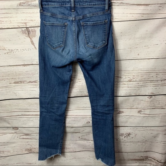 Flying Monkey Mid-Rise Distressed Raw Hem Jeans - Picture 4 of 8